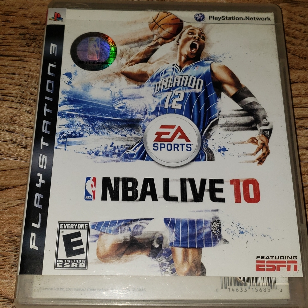 PS3 EA Sports NBA Live 10 video game